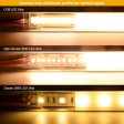 (image for) 10PCS PACK COB LED Strip Connectors Solderless Snap Down 2 Conductors Connectors for 8mm 10mm Wide COB Flex LED Strips