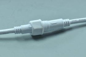 4 Pin Push in Male Female Waterproof Plug Connector Cable