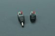 (image for) Female Male 2.1mm X 5.5mm DC Power Connector DIY Spring Clamp Quick Fix