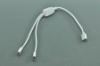 (image for) RGB Splitter Cable 1 to 2 3 4 5 6Female Strip Connector for LED 5050 3528 RGB Strip 35CM(13.78Inch)