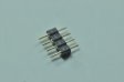 (image for) 4 pins male copper electroplated for 5050/3528 RGB led strip lights