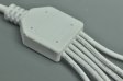 (image for) Compact Power Supply to Splitter White Cable LED Light Power Splitter DC 1 to 2 3 4 5 6 Adapter