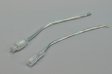 (image for) 22AWG 35cm Waterproof 4pin LED Connector Transparent Line Waterproof Female And Male LED Connector
