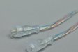 (image for) Waterproof IP68 3pin LED Connector Transparent Line Waterproof Female And Male LED Connector