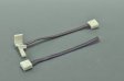 (image for) Waterproof LED RGB Strip 10mm 4Pin Connector For 3528/5050 Multicolor LED Strip Easy Connect Cord Clip