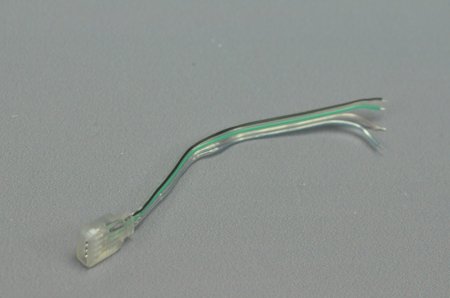 (image for) Transparent 4Pin RGB Strip Connect Female Connector Cable for 5050 3528 5630 RGB LED light Strip