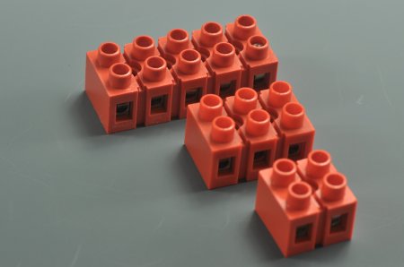 (image for) H2519 LED Connector LED 2Pin 3Pin 5Pin Terminal Connector LED Flame Retardant Terminals
