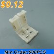 (image for) Wholesale LED Strip Clip for 5050 3528 5630 Single Color Strip Connect optional 10mm 8mm 12mm 2pin Easy adapter