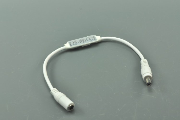 (image for) Mini LED Single Color Controller LED Dimmer for LED 3528 5050 strip light With DC Female Male Connecter