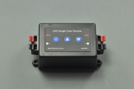 (image for) LED Dimmer Single Color With 3 Keys LED Remote Control 12V-24V 8A Black