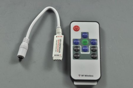 (image for) Mini LED RGB Controller Dimmer 12V 6A 3 Keys for 5050 3528 LED Strip Light 19 Modes 20 Color
