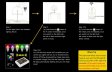 (image for) 9W E27 RGBW Full Color LED Bulb Kits