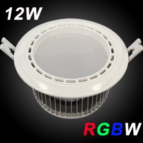 (image for) 85-265V Milight 2.4G Wireless 12W RGBW LED Downlight RGBW RGBWW LED Down Light