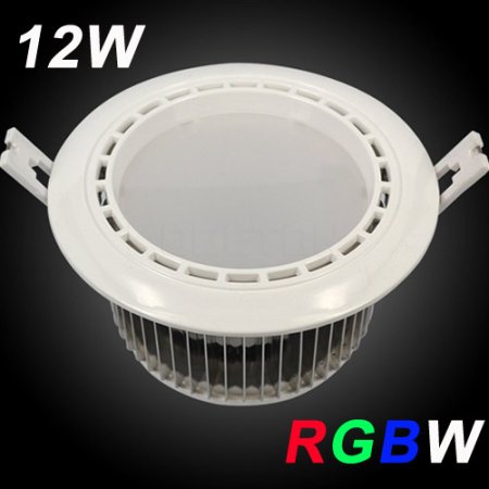 (image for) 85-265V Milight 2.4G Wireless 12W RGBW LED Downlight RGBW RGBWW LED Down Light
