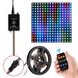 (image for) SP106E LED Music Controller, Sound Activated Wireless RF Remote Dream Color LED Controller for WS2812B WS2811 WS2812 RGB LED Strip Lights Sync to Music