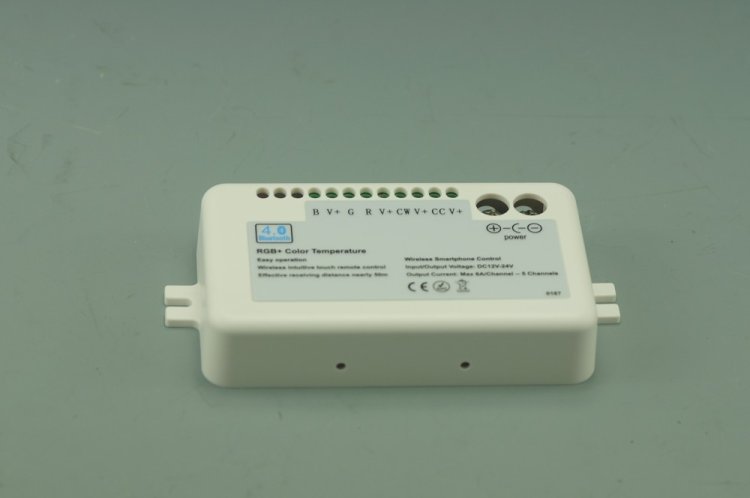 (image for) DC 12V/24V 24A Bluetooth RGB/RGBW led Controller BT Wireless IOS/Android Led Strip Bluetooth 4.0 Control