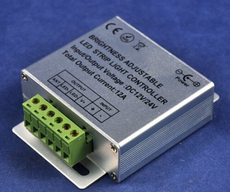 (image for) DC12-24V 12A Brightness Adjustable LED Strip Light Controller Mi Light 433MHz Brightness Adjustable Controller