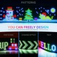 (image for) Model 1664 Flexible USB 5V Car LED Sign Bluetooth App Control Display Screen Text Pattern Animation LED sign display for Car Windows, Shop, Bar and Entrance Sign