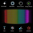(image for) Model 1696 Flexible USB 5V Car LED Sign Bluetooth App Control Display Screen Text Pattern Animation LED sign display for Car Windows, Shop, Bar and Entrance Sign