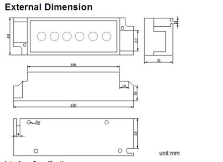 (image for) DC12V/108W DC24V/216W Brightness Speed Controller,wireless RF 20 Key Common 6 Key Controller For RGB LED Strips Light