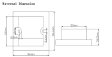 (image for) DC12-24V 2x4A Panel Touched LED controller Dimmer for LED Strip Lightings Color Temperature Adjustable