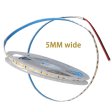 (image for) 12V 2835LED 5MM STRIP LIGHT 120LEDS/METER 12V2835 LOW VOLTAGE HIGH BRIGHTNESS STRIP LIGHT 5M (16.4FT) 600LEDS 2835STRIP LIGHTSS