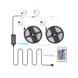 (image for) 12V 5050LED RGB STRIP LIGHT 150LEDS/METER EPOXY WATERPROOF RGB COLORFUL COLOR CHANGING WATERPROOF LIGHT STRIP