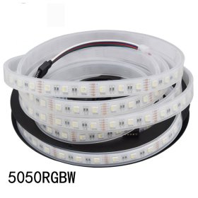 (image for) 12V5050RGBW FOUR-IN-ONE COLOR LOW VOLTAGE SOFT LIGHT STRIP WITH BARE BOARD CASING WATERPROOF 60 LIGHT HIGH BRIGHTNESS FLEXIBLE LIGHT STRIP