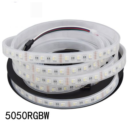 (image for) 12V5050RGBW FOUR-IN-ONE COLOR LOW VOLTAGE SOFT LIGHT STRIP WITH BARE BOARD CASING WATERPROOF 60 LIGHT HIGH BRIGHTNESS FLEXIBLE LIGHT STRIP