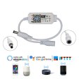 (image for) 12V LED BARE BOARD SMART PHONE CONTROL STRIP LIGHT 600LEDS/METER HIGH BRIGHTNESS STRIP LIGHT 5M (16.4FT) STRIP LIGHTS