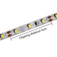 (image for) 12V2835 8MM CASING DOUBLE PANEL LED STRIP LIGHT 60LEDS/METER LOW VOLTAGE HIGH BRIGHTNESS STRIP LIGHT 5M (16.4FT) 300LEDS 2835STRIP LIGHTS