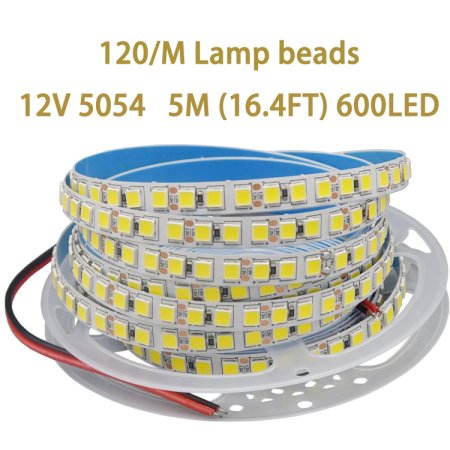 (image for) 12v5054Led strip light 120leds/meter 12V5054 LOW VOLTAGE HIGH BRIGHTNESS strip light 5M (16.4FT) 600LEDS 5054strip lightss