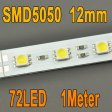 (image for) 39.3inch 5050 Rigid LED Strips 72LED 1M 12V DC Aluminium Rigid Strip Light