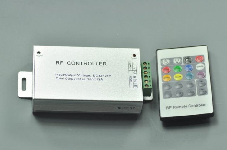 (image for) RF LED RGB Controller Remote RGB Control With 20 Keys
