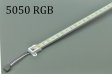(image for) 1Meter 39.3inch 5050 RGB Rigid LED Strips Waterproof 60LED 12V DC With Aluminium Profile Rigid Strip Light