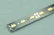 (image for) Black 39.3inch 5630 Rigid LED Strips 72LED 1M 12V DC Aluminium Rigid Strip Light For Cabinet/Wardrobe/Celling