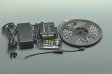 (image for) 5M Music LED Strip Kit 5050 Waterproof Black Music rgb led Sound controller adjustable