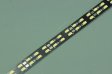 (image for) Black Double Row 39.3inch 5630 Rigid LED Strips 144LED 1M 15mm 12V DC Aluminium Rigid Strip Bar light