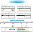 (image for) 10Pcs Pack /2FT/3FT/4FT/5FT Line Voltage AC T5 LED Tube Light with Milky White cover