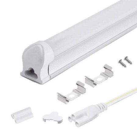 (image for) 10Pcs Pack 2FT/3FT/4FT/5FT Line Voltage 110/220V AC T8 LED Tube Light w/ Milky White Cover