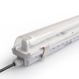 (image for) LED Tube Fixture (No Tube included) for Single LED Tube Tri-proof LED Tube Support Bracket Waterproof , Dustproof, Corrosion-Proof