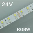 (image for) RGBW LED strip light Double 5050 RGB Color Changing White Color Flexible LED Light Strip DC24V (16.4ft )480LEDs