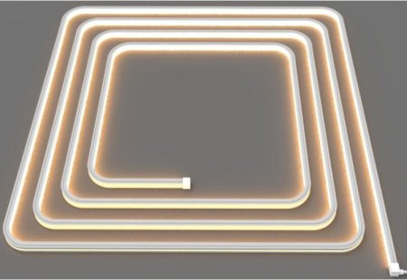 (image for) LED Neon Flex 1 meter(39.4 inch) 10x10mm Suit For 6mm 5050 2835 Flexible Light LED Strip Silicone Profile Waterproof IP67