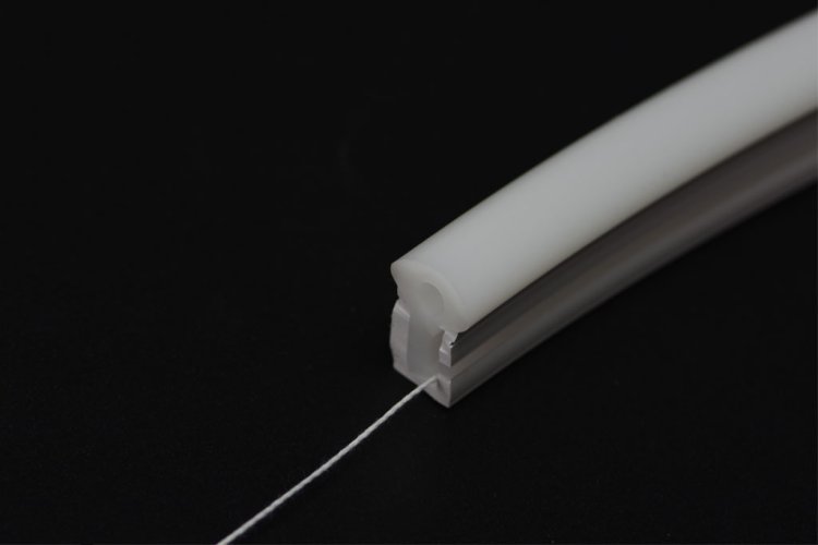 (image for) LED Neon Flex 1 meter(39.4 inch) 25x12mm Suit For 12mm 5050 2835 Flexible Light LED Strip Silicone Profile Waterproof IP67