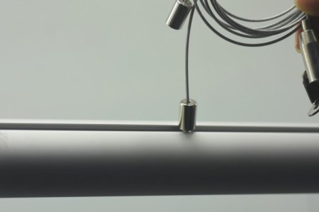 (image for) 1 Meter 39.4â€ Aluminum LED Suspended Tube Light LED Profile Diameter 40mm suit 24mm Flexible led strip light