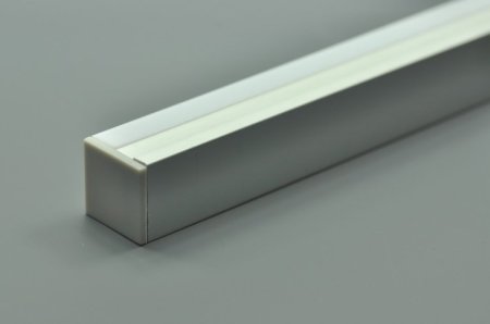 (image for) LED Channel aluminum LED Profile for Ceiling (WxH):16.9 mm x 13 mm 1 meter (39.4inch) LED Profile