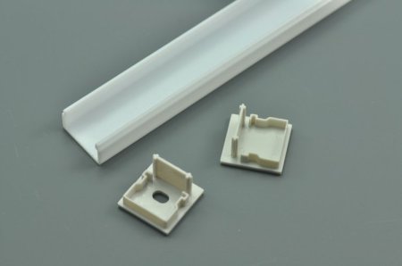 (image for) LED Channel aluminum LED Profile for Ceiling (WxH):16.9 mm x 13 mm 1 meter (39.4inch) LED Profile