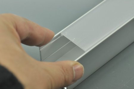 (image for) Super Width 35mm LED Aluminium Extrusion Recessed LED Aluminum Channel 1 meter(39.4inch) LED Profile