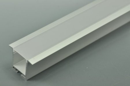 (image for) LED Aluminium Extrusion 18.6mm Recessed LED Aluminum Channel 1 meter(39.4inch) With Wings
