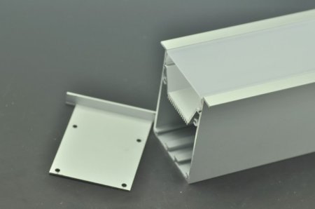 (image for) LED Aluminium Channel 1 Meter(39.4inch) Recessed Aluminum LED profile with flange LED Channel For 5050 5630 Multi Row LED Strip Lights